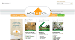 Desktop Screenshot of imoveltotal.com.br